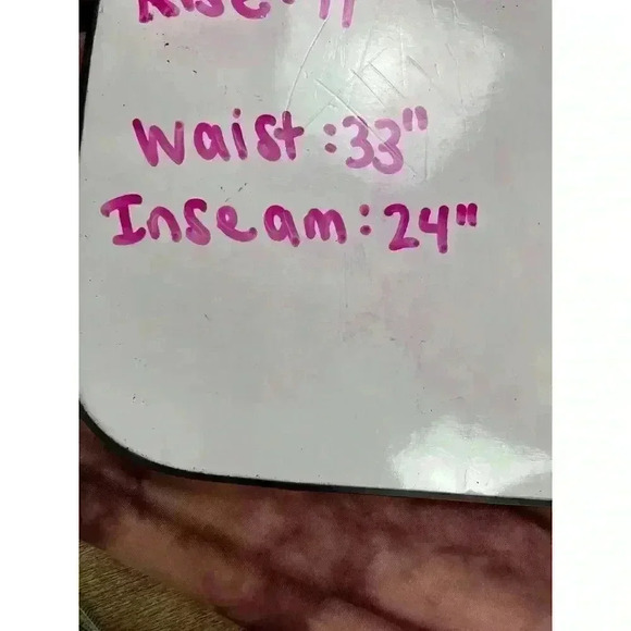 Athleta Salutation Stash Pocket II 7/8 Pink Tie Dye Leggings Women's 1X - Picture 5 of 9